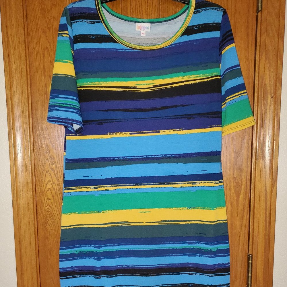 LuLaRoe "Julia" dress - Size XL